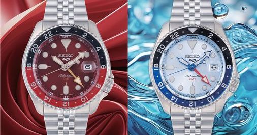 Seiko 5 Sports Thong Sia Limited Edition Red Dial Silver Steel Strap Watch For Men - SSK031K1 - Image 11